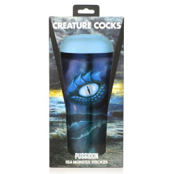 Creature Cocks Masturbateur Creature Pussidon Bleu